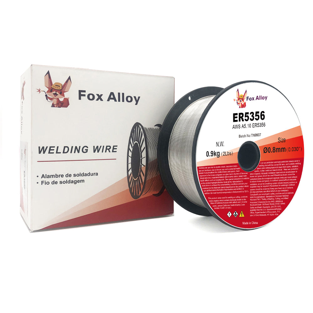 Fox Alloy ER5356 0.030"/0.035" Aluminum MIG Wire - 1 Lb Spool Welding Wire