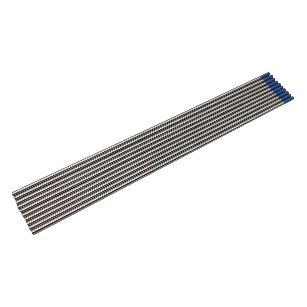 Fox Alloy 10pcs 2.0% Lanthanated Blue Tungsten Electrode WL20 TIG Welding Accessories