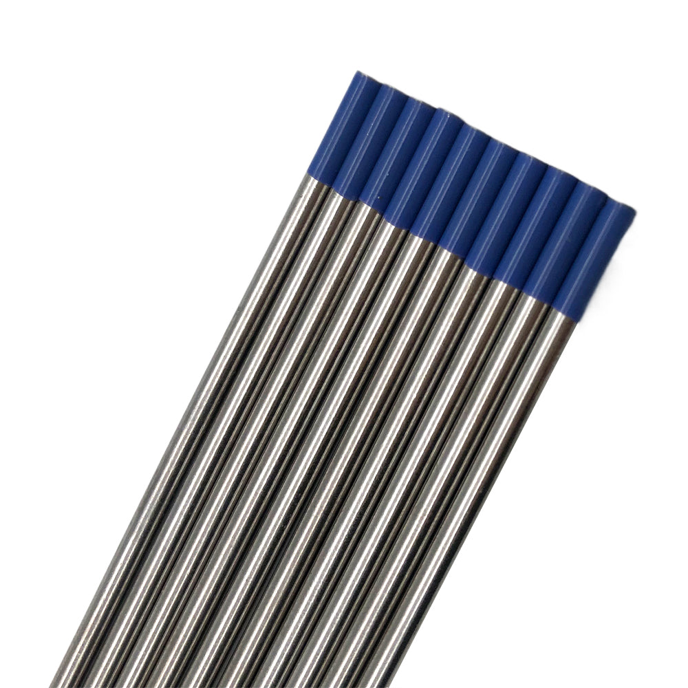 Fox Alloy 10pcs 2.0% Lanthanated Blue Tungsten Electrode WL20 TIG Welding Accessories