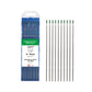 Fox Alloy 10pcs Pure Tungsten Electrode Green WP20 TIG Welding Accessories