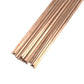 Fox Alloy 20pcs Copper Phosphorus Brazing Rods BCuP-2 0.050"x1/8"x14"
