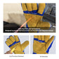 Fox Alloy Leather 16 Inch Long Heat Resistant Blue Stick Welding Gloves