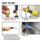 MAPP Propane Torch, Fox Alloy Welding Propane Torch with Self Ignition Trigger and 1.5m Hose Fit, Mapp Gas Torch with Adjustable Flame Control Knob Easily Size Flame for Heating Soldering Brazing